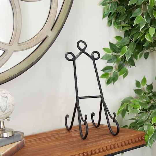 14" Black Metal Traditional Easel